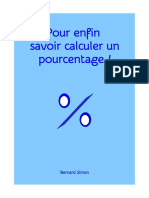 Pourcentages Calcul PDF