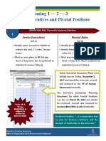 Succession Planning - 2 - 3 For Senior Executives and Pivotal Positions