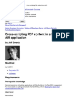 Cross-Scripting PDF Content in An Adobe AIR Application - Adobe Developer Connection