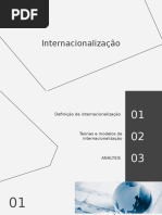 Internacionalização