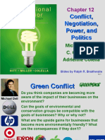 Conflict, Negotiation, Power, and Politics