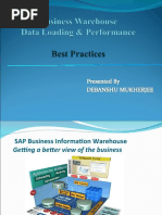 Best Practices - BW Data Loading & Performance