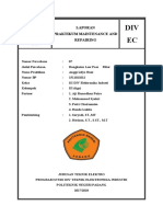 DIV EC: Laporan Praktikum Maintenance and Repairing