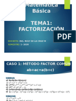 T1 Factorización