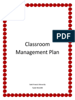 Taylornesmith Classroommanagementplan
