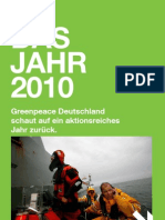 Greenpeace Jahresrückblick 2010