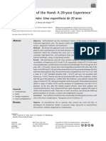 Enchondromas of The Hand: A 20-Year Experience: Encondromas Da Mão: Uma Experiência de 20 Anos