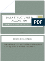 Data Structures & Algorithm: Introduction To Linked List