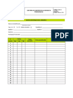 5. Control asistencia a consulta MARIA