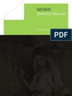 WEWW Website User Manual V1.3