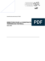 Referat Moroge Directives Pour La Construction Des Installations de Football PDF