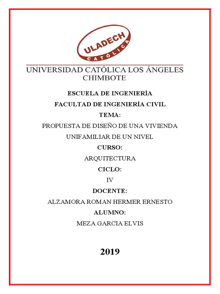 Diseño de Vivienda Unifamiliar Eficiente | PDF