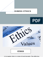 BUSINESS ETHICS