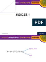 Indices 1