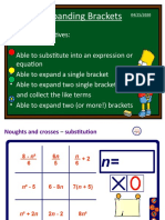 Expanding Brackets 7L