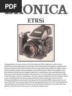 Download Bronica ETR-Si Medium Format Film Camera Owners Manual by Igor Eren SN45828416 doc pdf