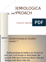 Epidemiological Approach B.SC 4th Year