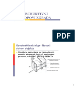 Predavanje Br. 1b KONSTUKTIVNI SKLOP ZGRADE