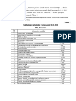 I Întocmim Bilanțul La Începutul Perioadei de Gestiune În Baza Soldurilor Pe Conturile Din