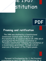 The 1987 Constitution