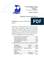 Problema Reactor de Lecho Fijo Con Catalizador No Poroso