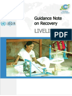 Guidance Note On Recovery: Livelihood: A Working Definition of Livelihood - I