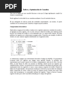 Optimización de La Base Datos PDF | PDF | Bases de datos | Datos