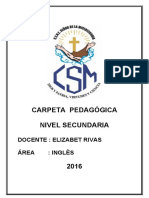 Carpeta Pedagógica