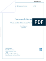 Governance Indicators PDF