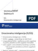 9.1. Emocionalna Inteligencija Week 2