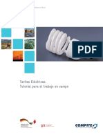 GIZ Tutorial Tarifas Eléctricas 2015 PDF