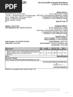 Tax Invoice/Bill of Supply/Cash Memo: (Original For Recipient)