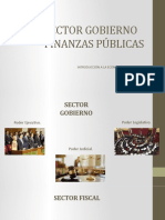 Sector Gobierno y Finanzas Públicas