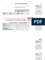 Calculo Materia Prima Alumnos