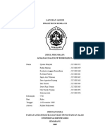 Percobaan Ix Analisa Kualitatif Biomolekul