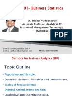 1 Business Statistics