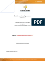 Ejercicios de Matematicas Financiera