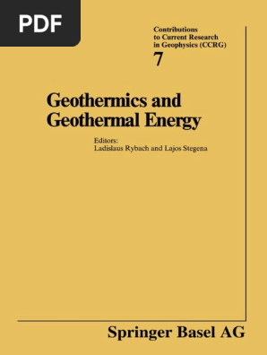 Geothermics and Geothermal Energy  PDF  Magma  Crust (Geology)