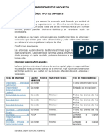 Identificación de Tipos de Empresas