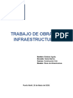 Trabajo de Obras de Infraestructuras, Esteban Aguila
