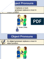 Subject and Object Pronouns (Reduced)