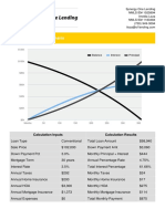 Loan Calculation Scenario: Calculation Inputs Calculation Results