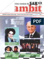 Stere Sah Istoria Sahului-Gambit-2001.01
