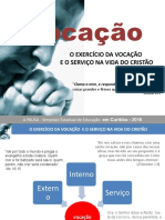 O exercício da vocação cristã e o serviço