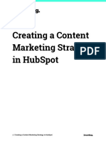 1 - Creating A Content Marketing Strategy in Hubspot