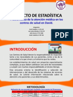 PROYECTO DE ESTADÍSTICA - Problemática de La Atención Médica