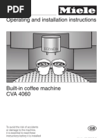 Download MIELE CVA 4060 Espresso Machine by aundreu2144 SN45832950 doc pdf