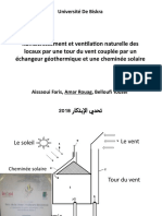 Rafraîchissement Et Ventilation Naturelle Des Locaux Par Une