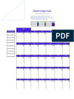 Calendario de Trabajo en Familia PDF