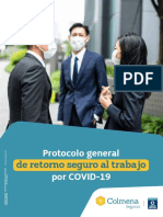 Protocolo General de Retorno Seguro Al Trabajo Por COVID-19